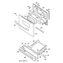 GE JGBS17PEA2WH door & drawer parts diagram