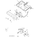 GE JGBS03PPA3WH gas & burner parts diagram