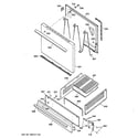 Kenmore 36270251605 door & drawer parts diagram