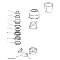 GE GFC530T disposer diagram