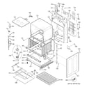 GE PB975DP4BB lower oven diagram
