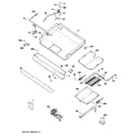 GE JGB428SER2SS gas & burner parts diagram