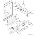 GE PFCE1NFYAANB freezer section diagram