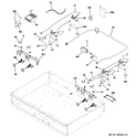 GE ZGU364NDP4SS gas & burner parts diagram