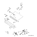 GE JGBS18DEN6CC gas & burner parts diagram