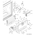 GE PFCF1PJZCBB freezer section diagram