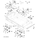 GE ZGP484LGR1SS gas & burner parts diagram