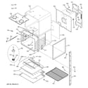 GE JKP55SM2SS upper oven diagram