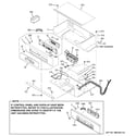 GE JCKP70BM1BB control panel diagram