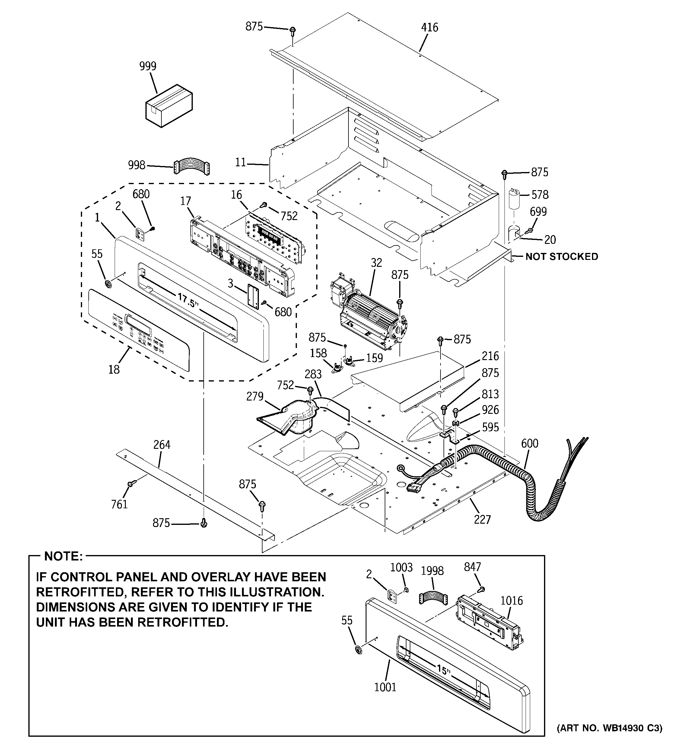GE JCKP70SM1SS control panel diagram