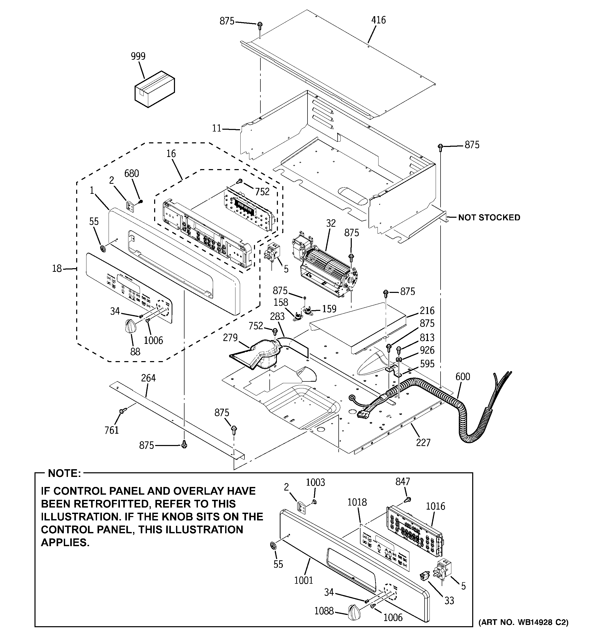 GE JKP35BM3BB control panel diagram
