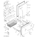 GE GDSS0KCXERSS doors diagram