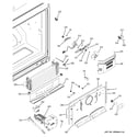 GE GDSS0KCXERSS freezer section diagram