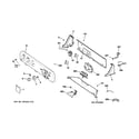 GE GTAP2000M2WW controls & backsplash diagram