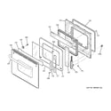 GE JKP30SP3SS door diagram