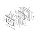 GE PK916DR2CC door diagram