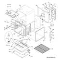 GE PK956DR2BB upper oven diagram