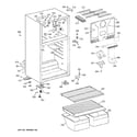 Hotpoint HTH16BBX4LWW cabinet diagram