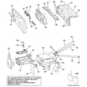 GE WBVH5200K0WW controls & dispenser diagram