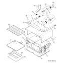 GE PB975DT1BB upper oven diagram
