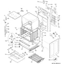 GE PB978ST1SS lower oven diagram