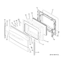 GE PB978ST1SS lower door diagram