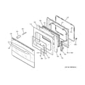 GE PD968SP2SS door diagram