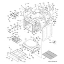 GE JBP77DM2WW body parts diagram