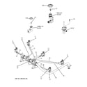 GE ZGU375NSD1SS valve & tube assemblies diagram