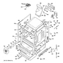 GE JGB600SET1SS body parts diagram