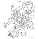 GE JGB840SET2SS body parts diagram