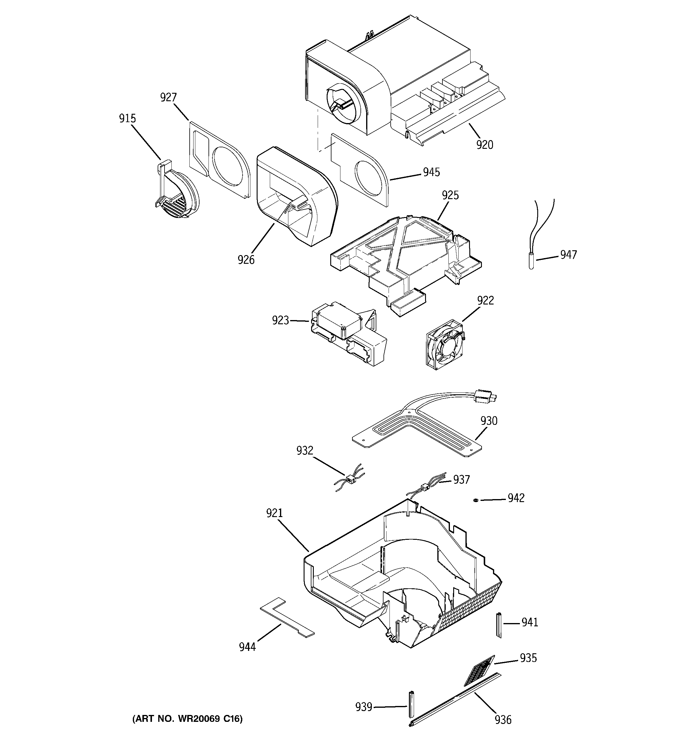 GE RCA24VGBBFWW custom cool diagram