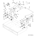 GE ZGU364NRP6SS gas & burner parts diagram