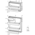 GE GTN18BBB3RWW doors diagram
