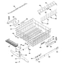 GE ZBD7920P30SS upper rack assembly diagram