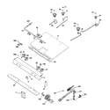 GE JGBS23SEM7SS gas & burner parts diagram