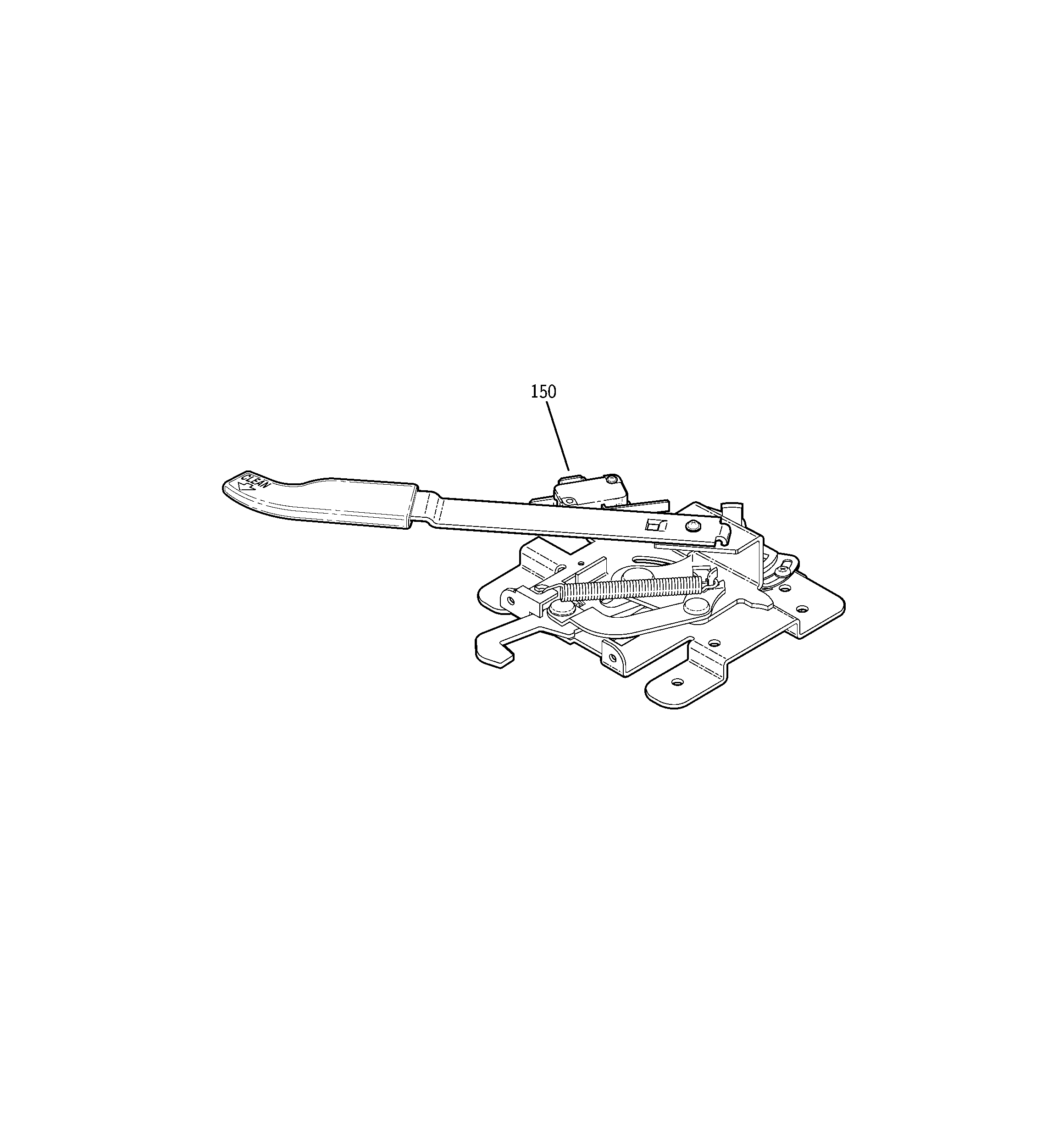 GE JBP23SP2SS door lock diagram