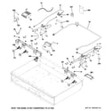 GE ZGU364NRP5SS gas & burner parts diagram