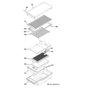 GE ZGU364NRP5SS grill assembly diagram