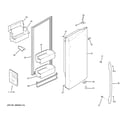 GE PGSS5RKZHSS right side door diagram