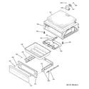 GE JB710TT2WW warming drawer diagram