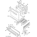 GE AGBS300EP3WW door & drawer parts diagram