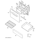 GE JBS15M1CC door & drawer parts diagram