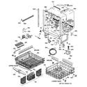 GE GSD5910F00AA body parts diagram