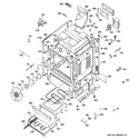 GE PGB980SET2SS body parts diagram