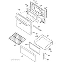 Hotpoint RB526K2BB door & drawer parts diagram