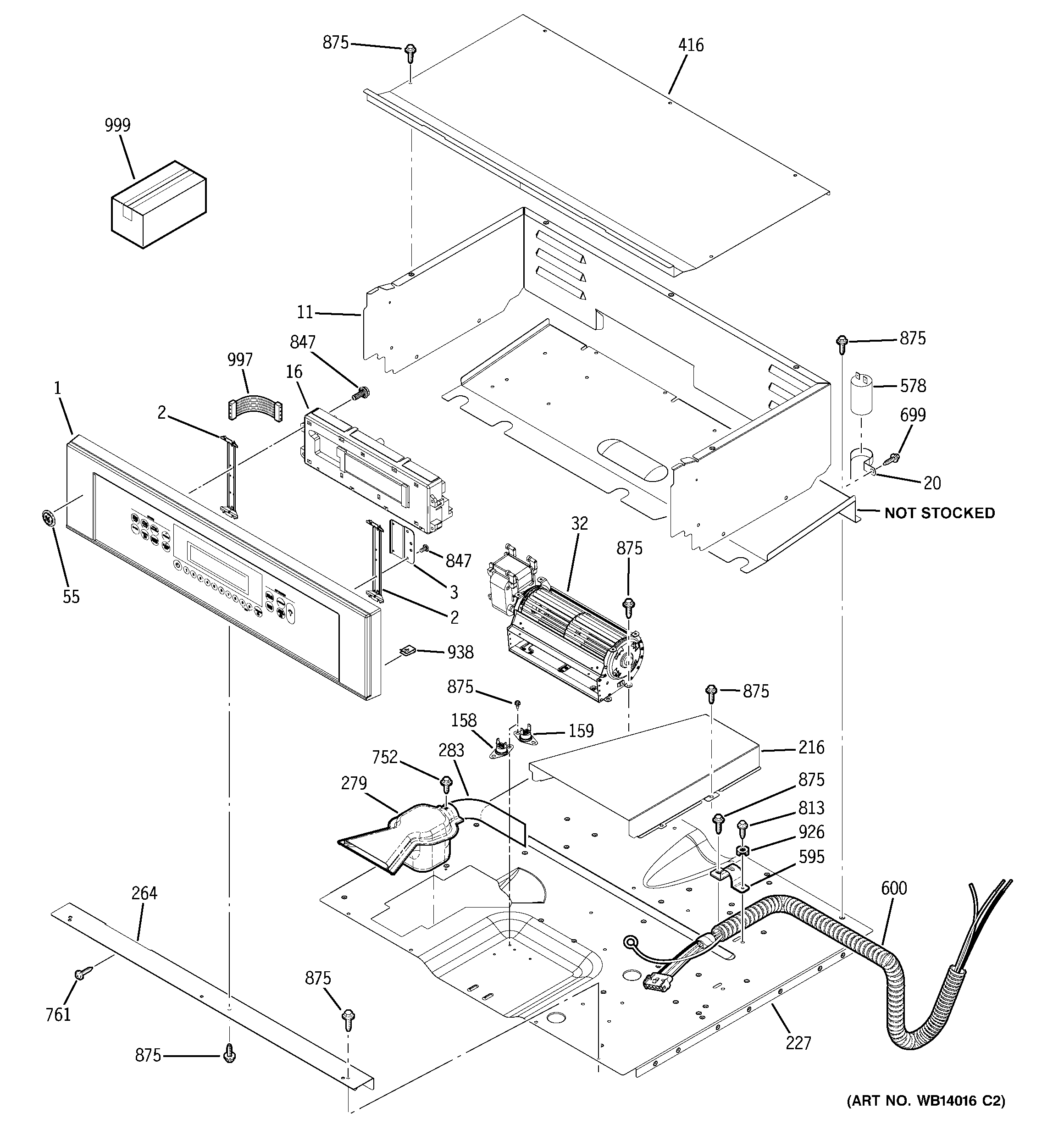 GE ZEK938SM3SS control panel diagram