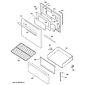GE ABS300K2BB door & drawer parts diagram
