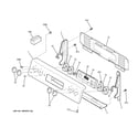 GE JBP28DR4CC control panel diagram