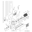 GE PFSS0MFCASS machine compartment diagram